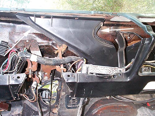 Power Window Installation cj5 wiring harness clips 